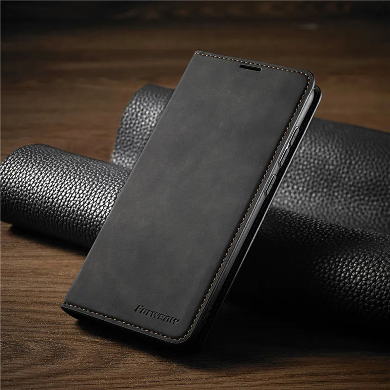 BowLift | iPhone Case: Magnetic Leather Bag for Stylish Protection