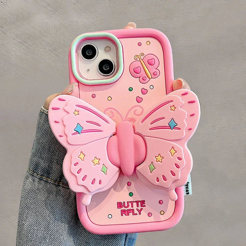 BowLift | Lovely 3D Folded Butterfly Shockproof iPhone Case