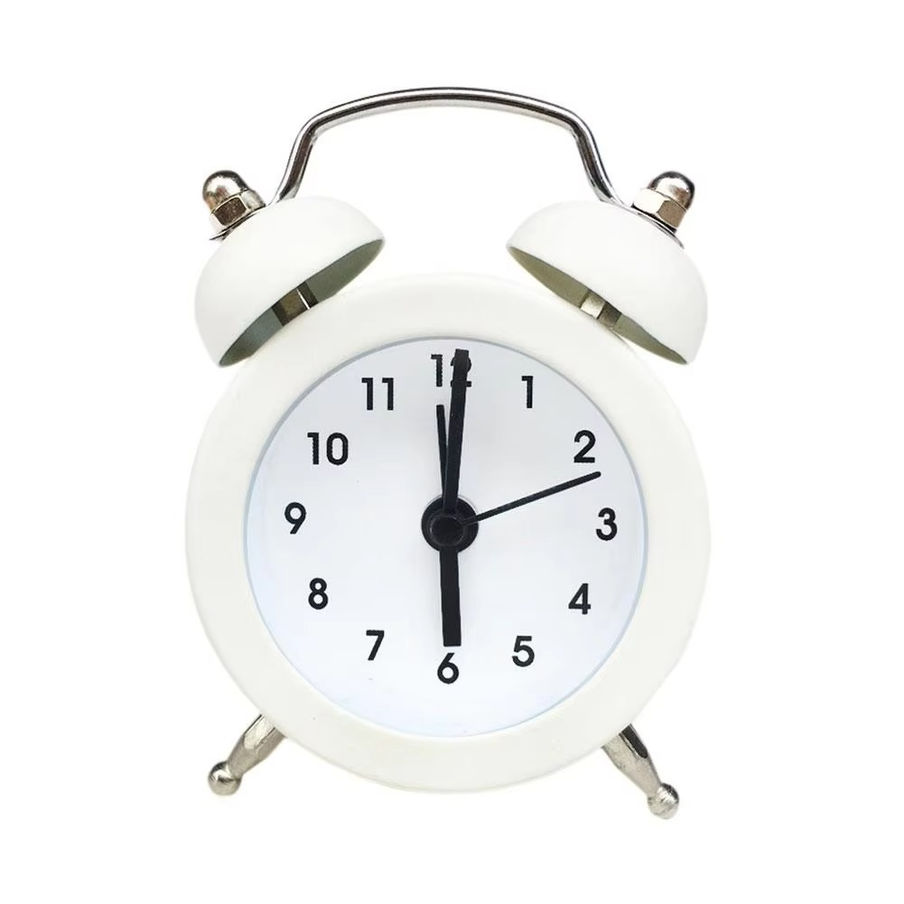 BowLift | Cute Rabbit Ears Loud Twin Bell Alarm Clock for Heavy Sleepers