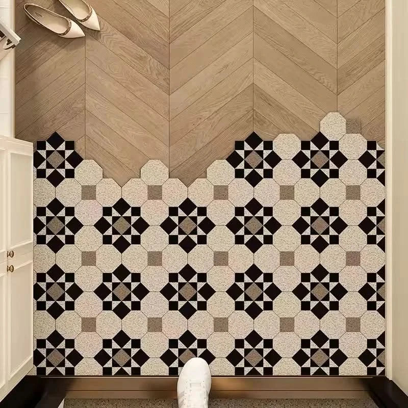 BowLift | Washable Indoor Door Mat – Non-Slip PVC Entrance Mat for Home & Kitchen