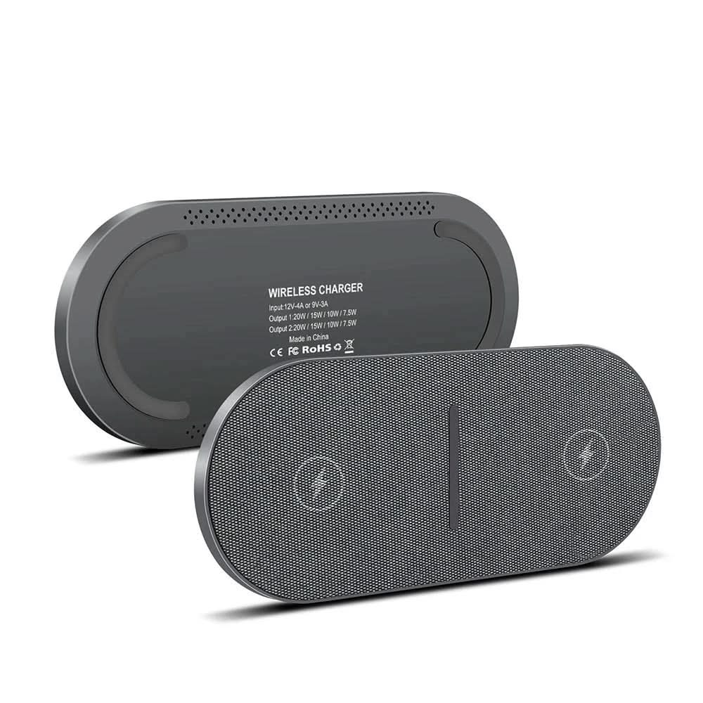 BowLift | DazzleCharge 40W Dual Wireless Charging Station – Fast & Safe