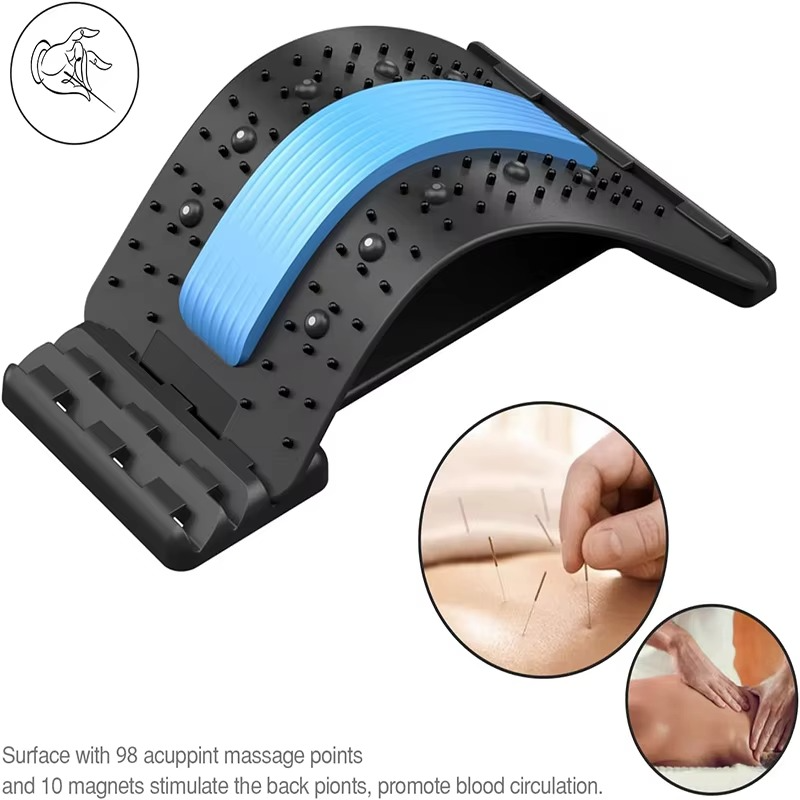 BowLift | Adjustable Magnetic Therapy Back Stretcher for Pain Relief & Posture Correction