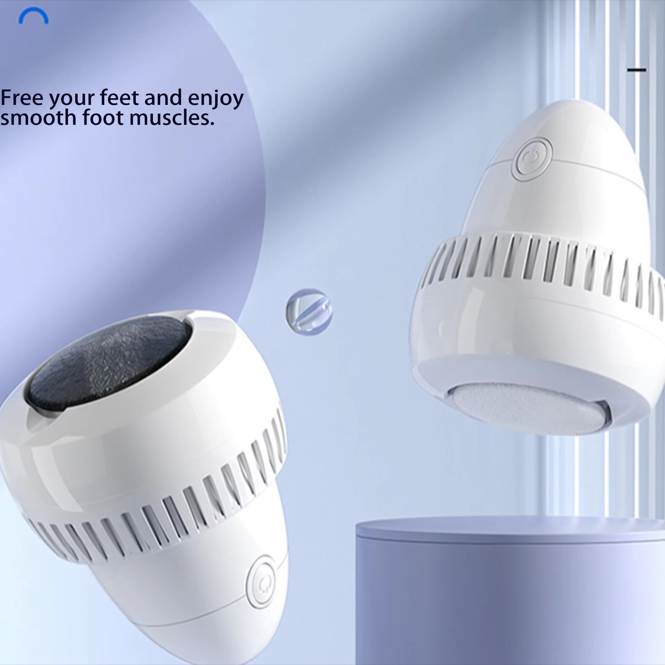 BowLift | Rechargeable Electric Foot Grinder - Smooth Feet Anytime, Anywhere