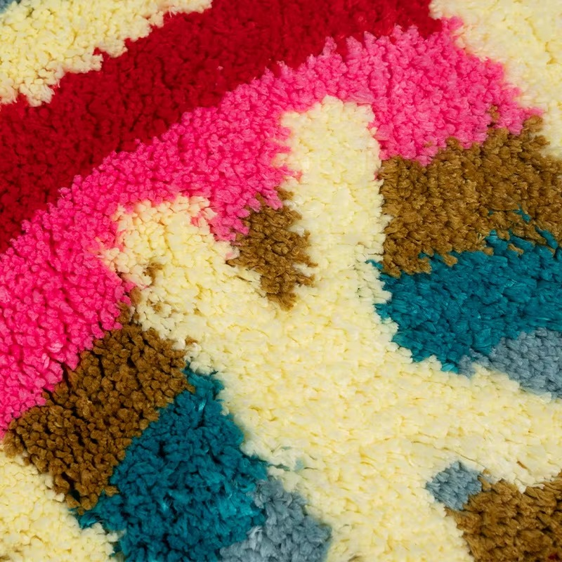 BowLift | Colorful "Get Naked" Non-Slip Microfiber Bath Mat – Absorbent & Fun for Kids and Adults