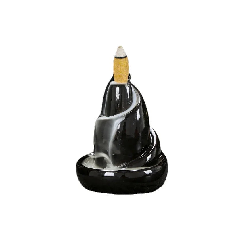 BowLift | Black River Ceramic Backflow Incense Burner