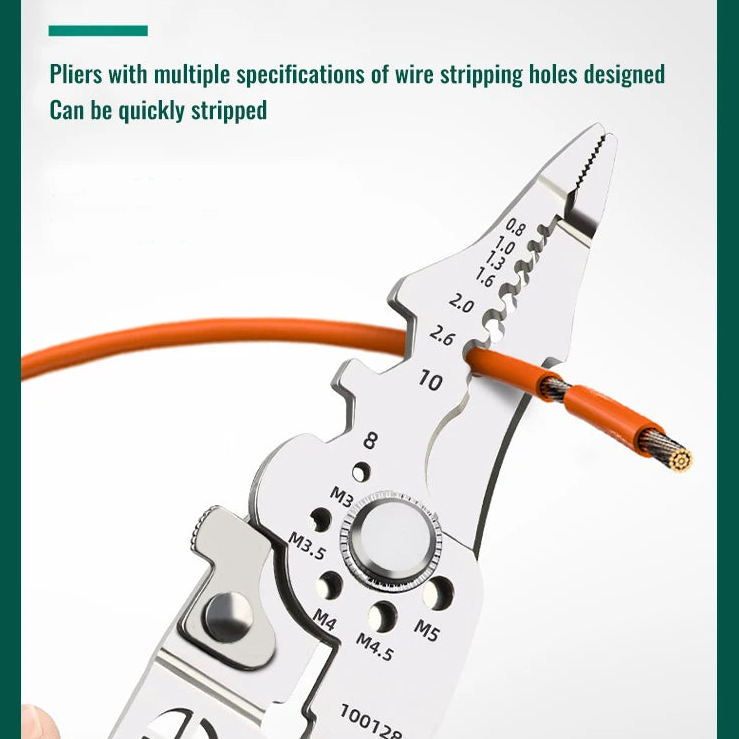 BowLift | Wire Stripper Adjustable Crimper Automatic Cable Cutter Tool