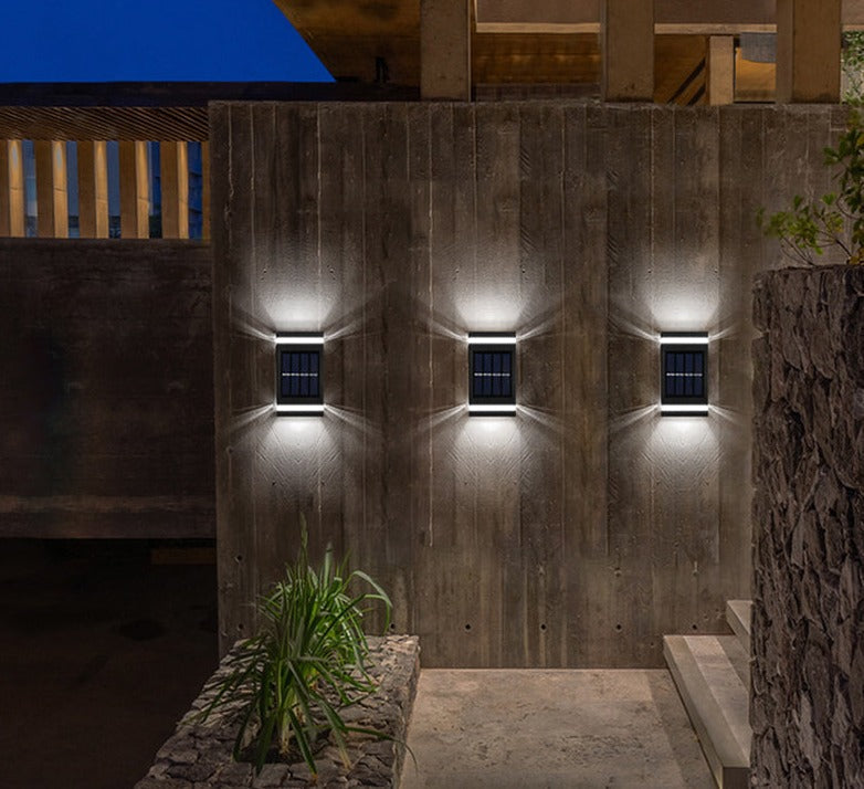 BowLift | BloomRay – Solar Wall Lamp for Beautiful Garden Illumination