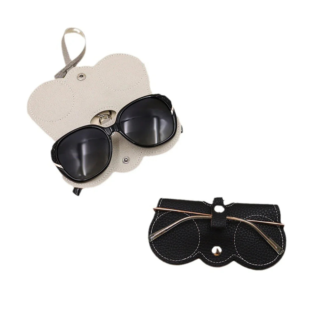 BowLift | Hanging PU Leather Sunglasses Pouch
