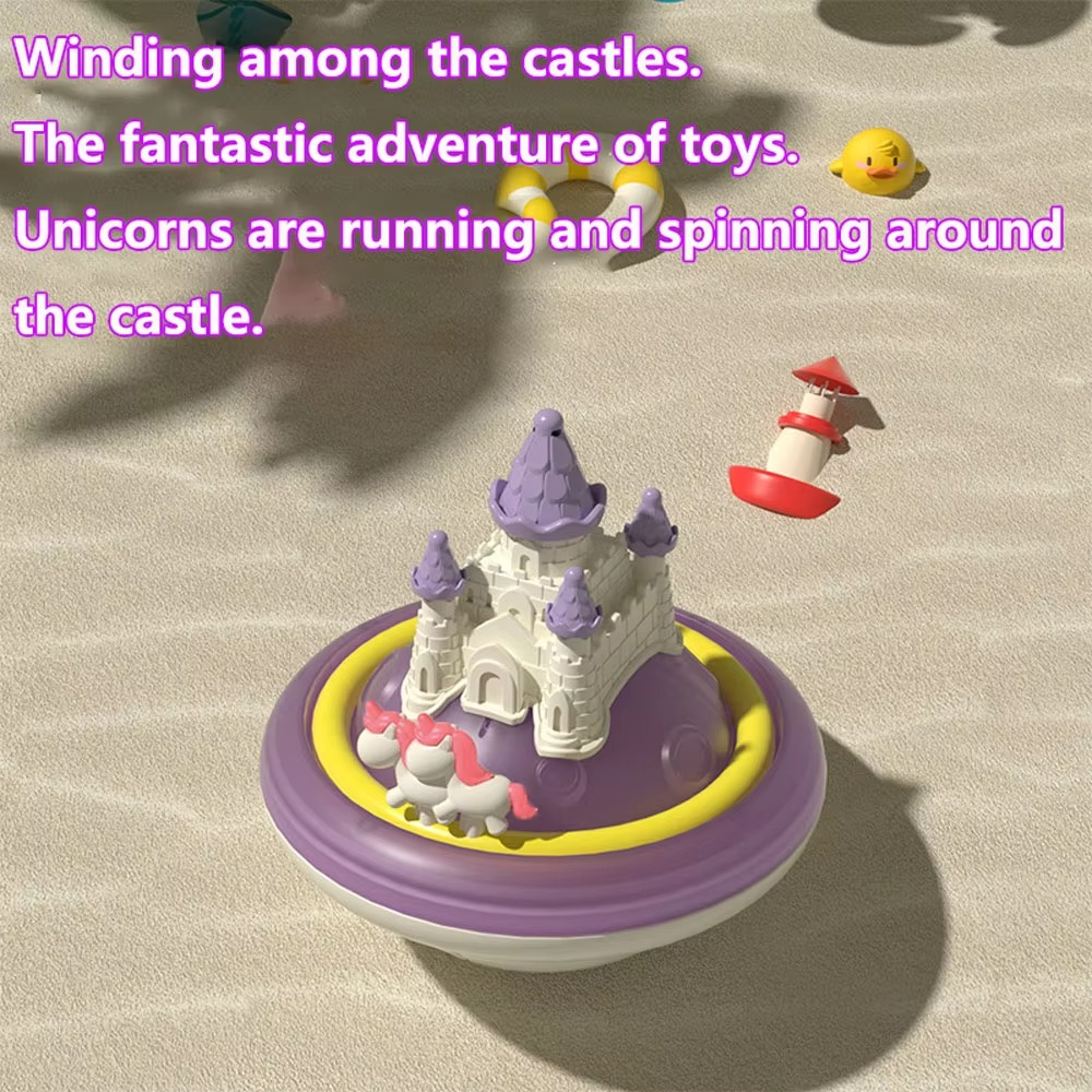 BowLift | LED Light-Up Rotating Water Spray Bath Toy for Kids