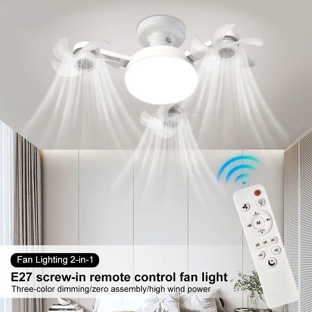 BowLift | Sky Light LED Ceiling Fan Lamp