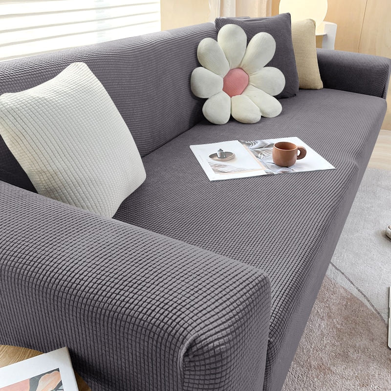 BowLift | FlexiCover Elastic Sofa Cover – Protection Cover for Corner Sofas and Standard Sofas