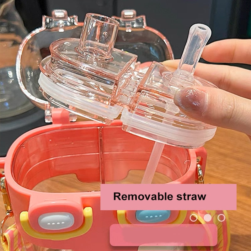 BowLift | Double-Bin Drink More Kids Water Bottle