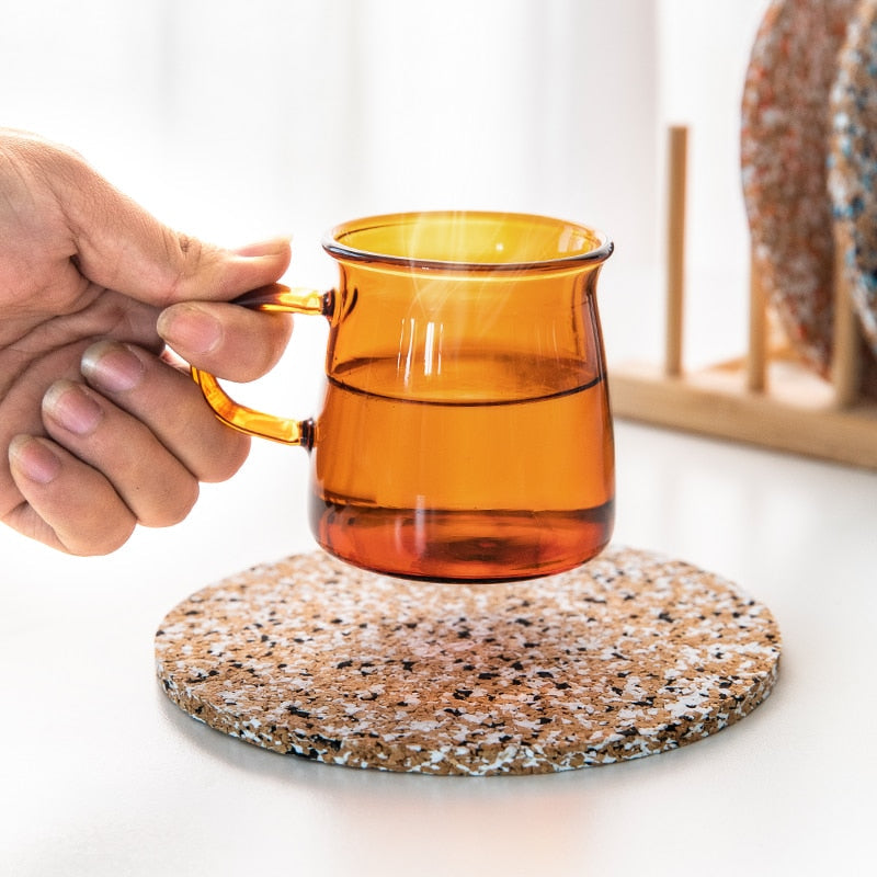 BowLift | Colorful Cork Cup Coaster