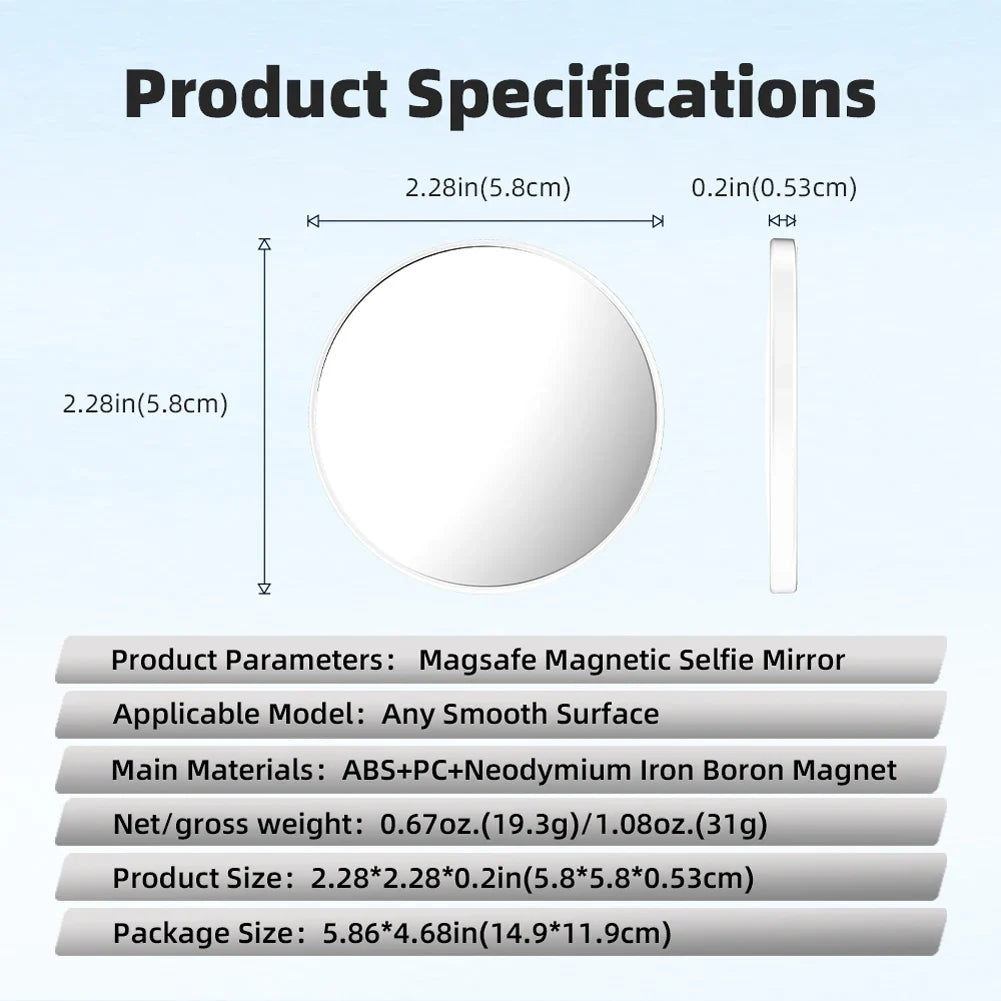 BowLift | Magnetic Selfie Mirror