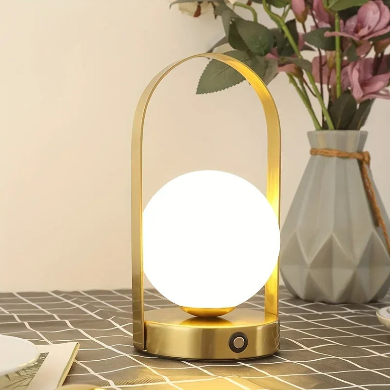 BowLift | Wireless Rechargeable Outdoor Table Lamp – LED Garden Light