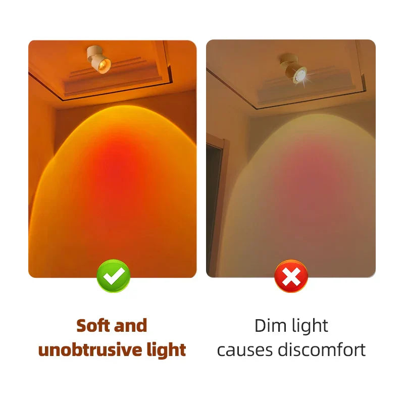 BowLift | LED Sunset Atmosphere Wall Spotlight