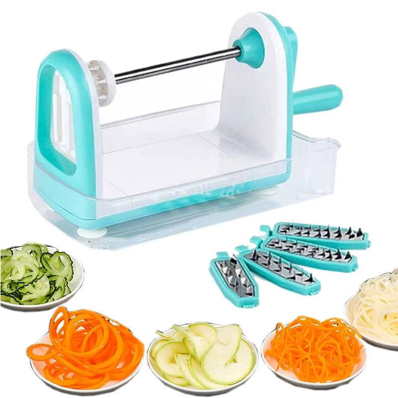 BowLift | Slice Pro Manual Easy Vegetable Multi Blades Fruit Slicer