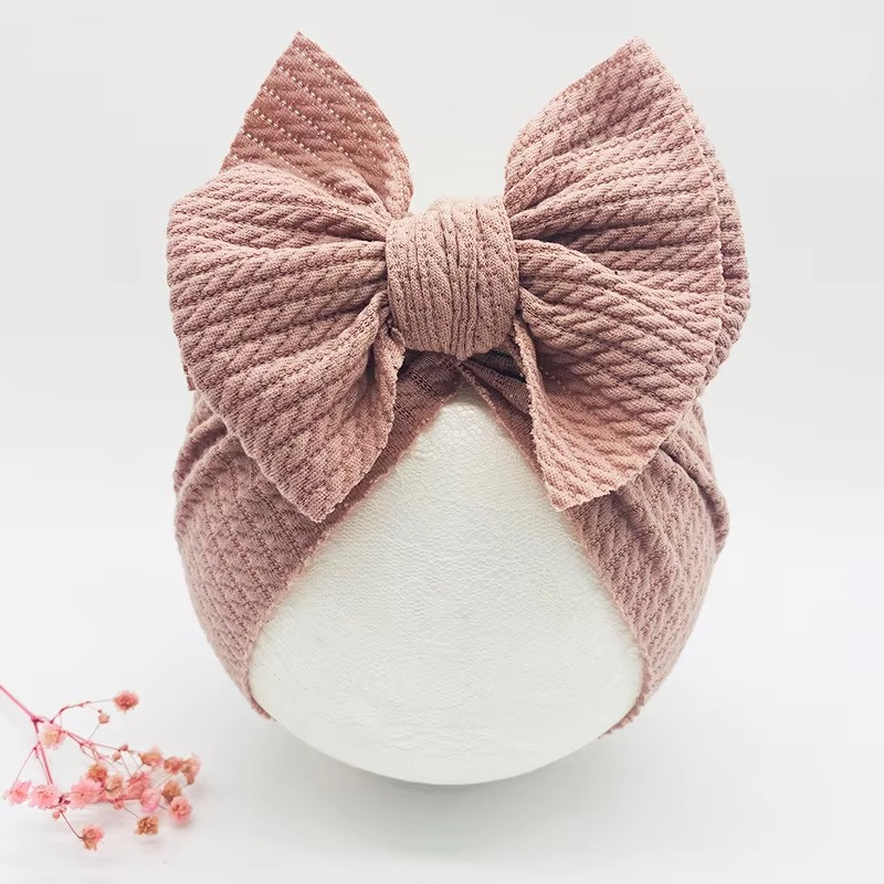 BowLift | Cozy Knotted Baby Beanie with Bow Headband