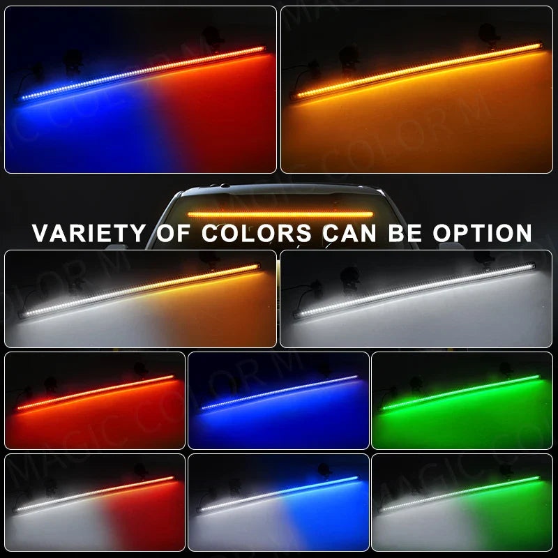 BowLift | 96 LED Strobe Light Bar – Veyra – (Car Emergency Warning)