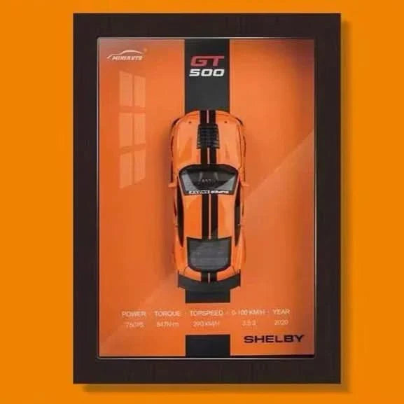 BowLift | Framed 3D Car Model Decorative Artwork