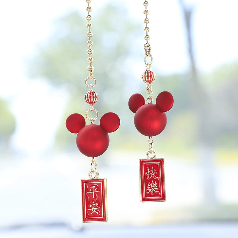 BowLift | Lucky Deer Car Rearview Mirror Decor