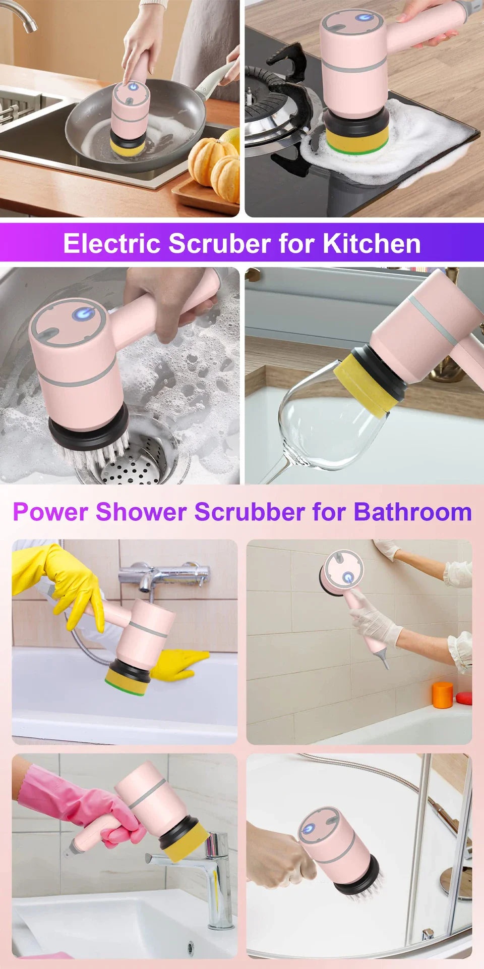 BowLift | Multipurpose Electric Cleaning Brush