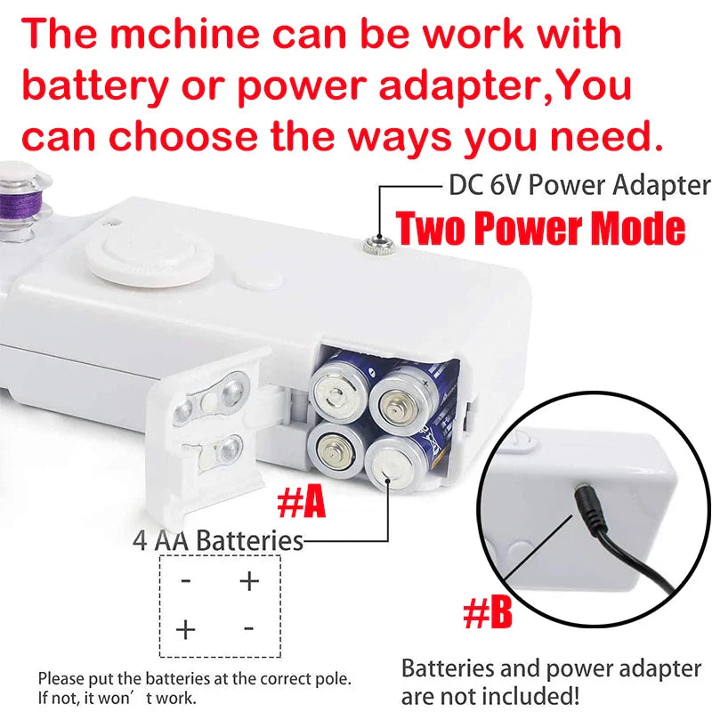 BowLift | Hand-Held Portable Sewing Machine