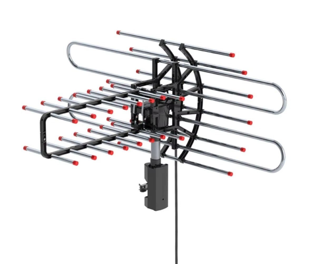 BowLift | 360° Rotating Dual Frequency Outdoor TV Antenna with Dual Outputs