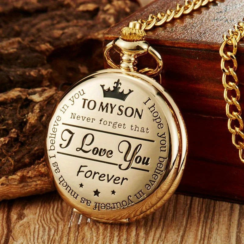 BowLift | Engraved Vintage Pocket Watch
