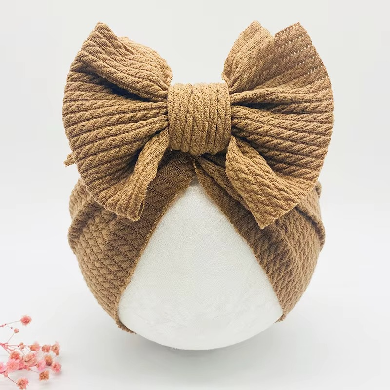 BowLift | Cozy Knotted Baby Beanie with Bow Headband