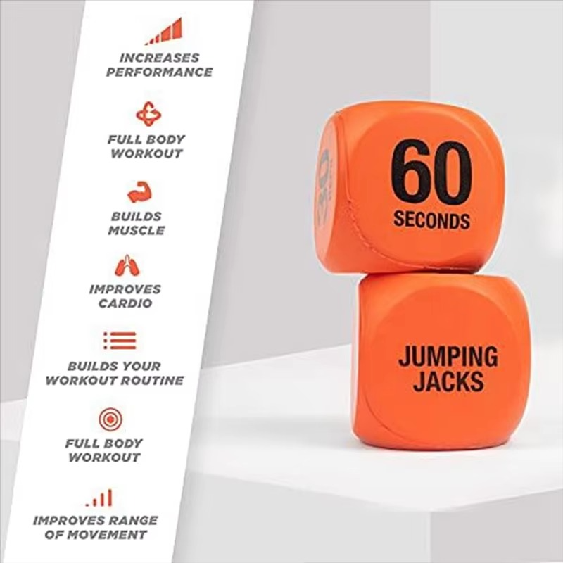 BowLift | Exercise Dice Set for Full Body Workouts and Cardio Training