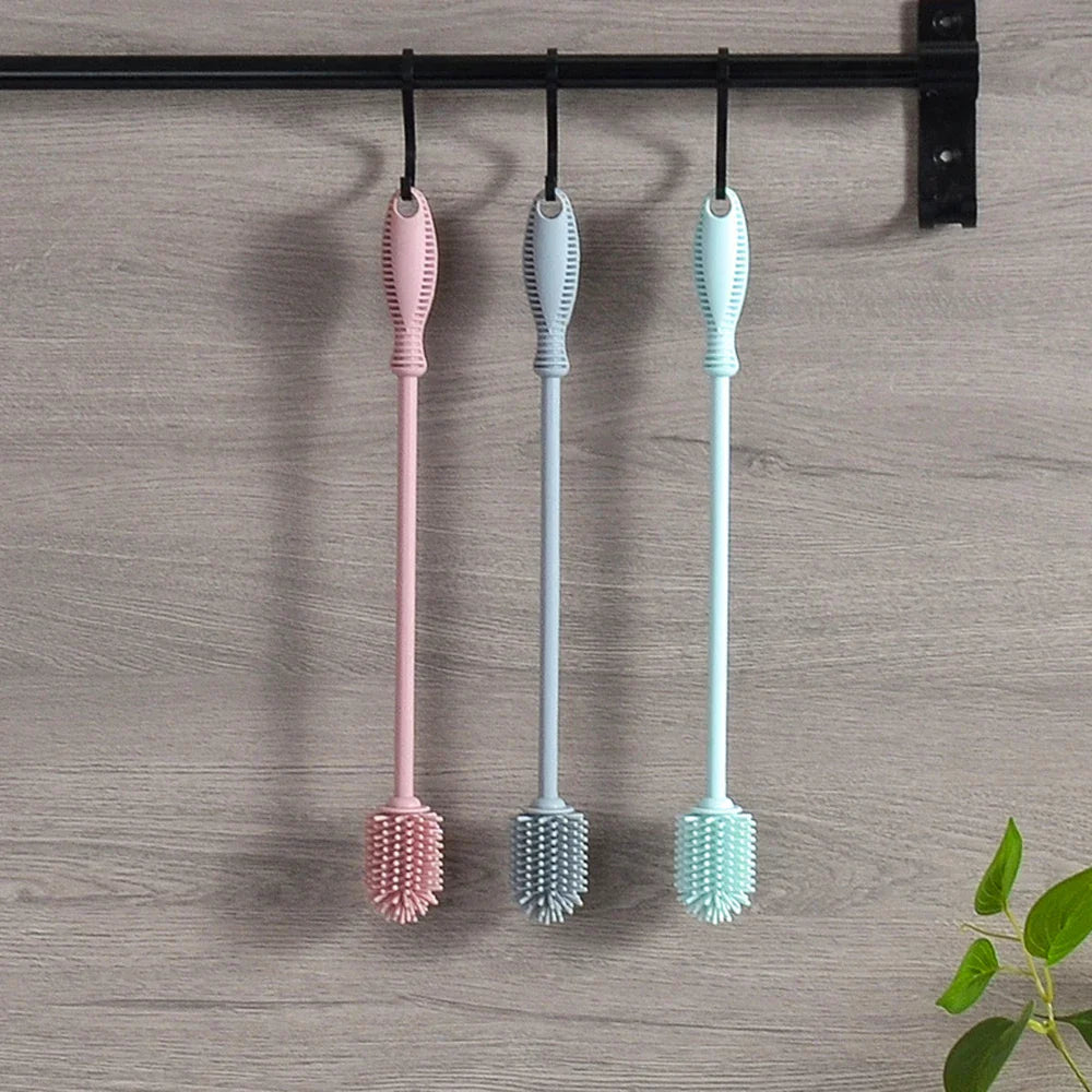 BowLift | Easy Cleaning Baby Long Handle Silicone Bottle Brush