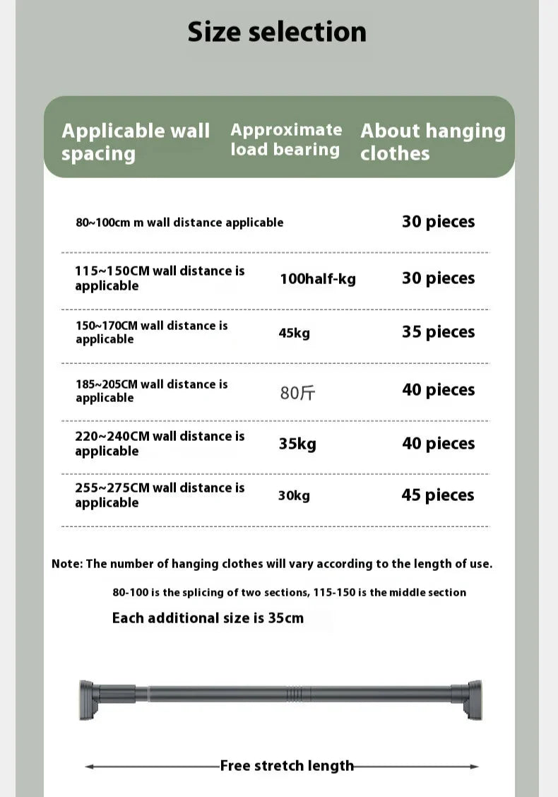 BowLift | Drill-Free Telescopic Hanger Rod