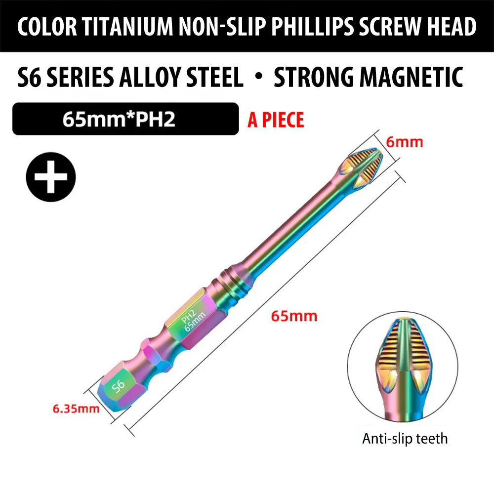 BowLift | Magnetic Titanium Impact Anti-Slip Screw Head