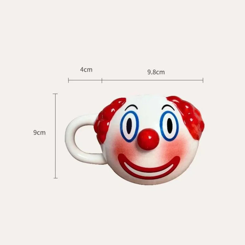BowLift | Creepy Clown Ceramic Coffee Mug