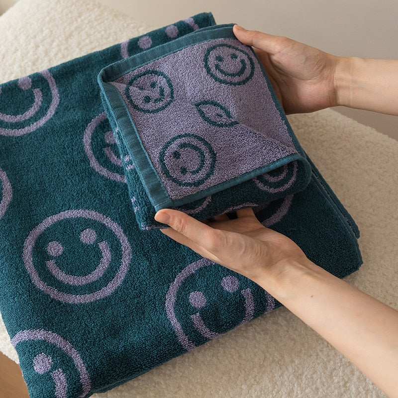 BowLift | Double-sided Smiley Towel
