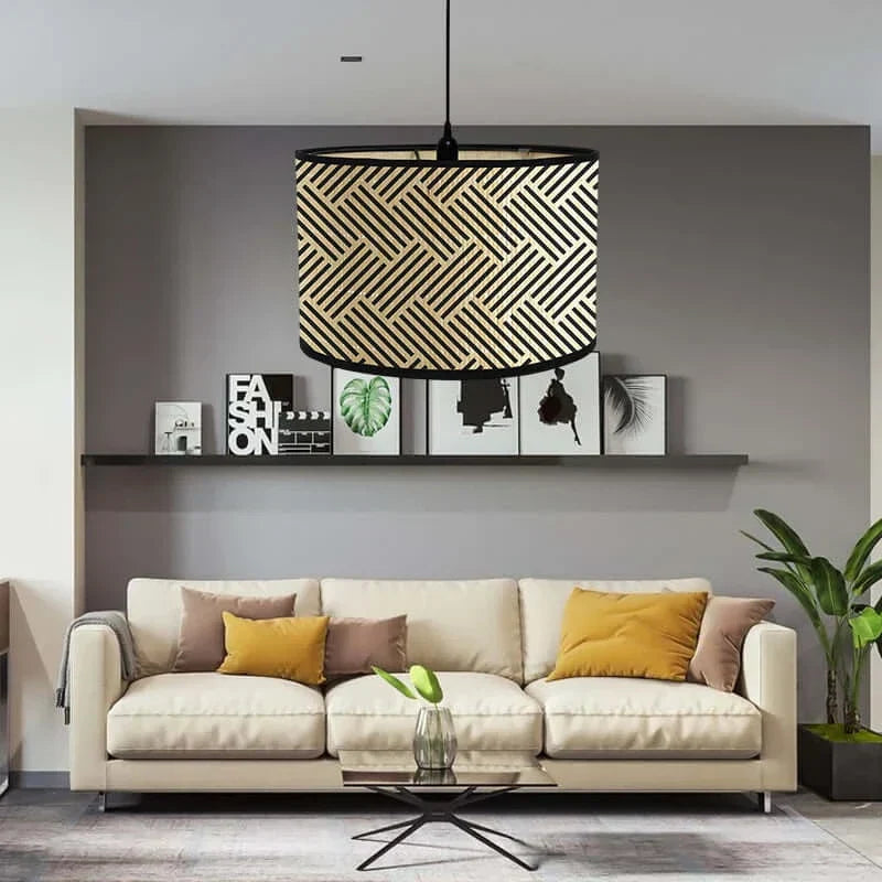 BowLift | Art Deco Drum Lampshade