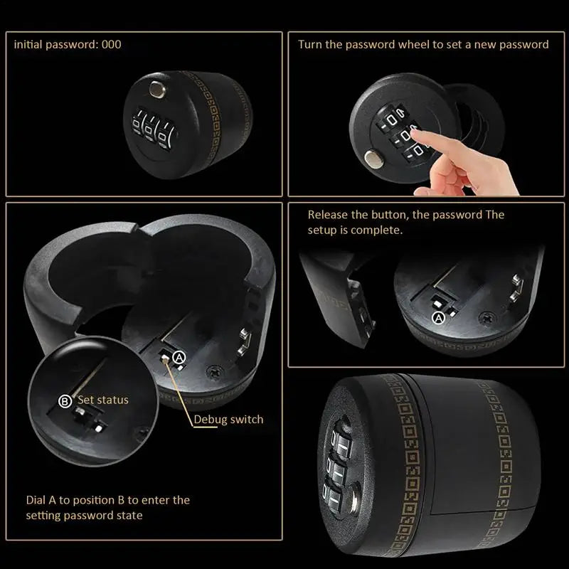 BowLift | Bottle Cap Password Lock Sealer