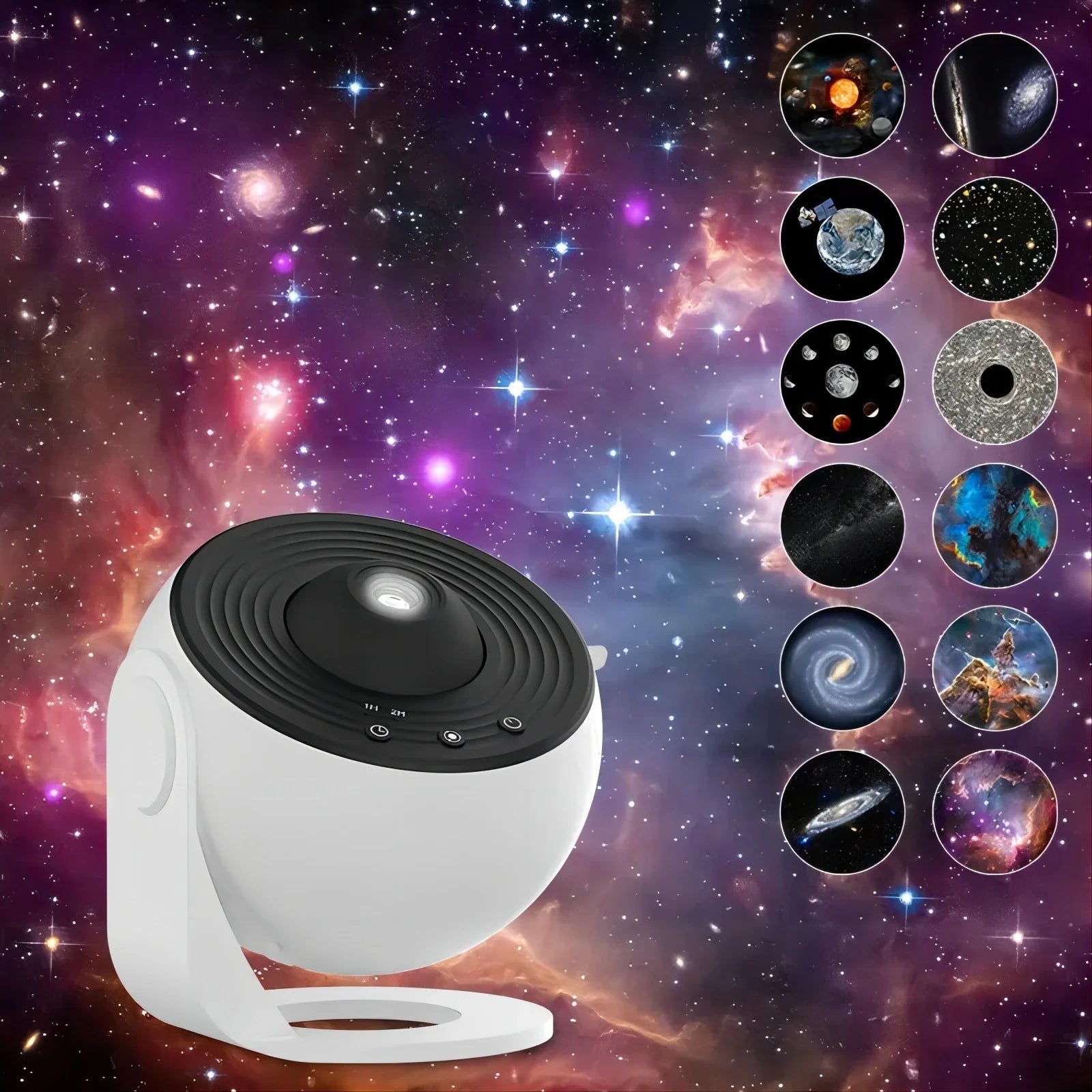 BowLift | 360° Rotate Planetarium Projector Night Lamp
