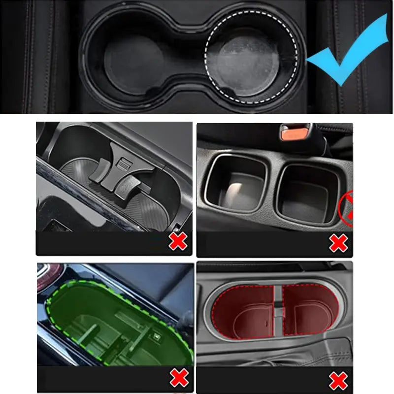 BowLift | Car Cup Holder with Detachable Tray