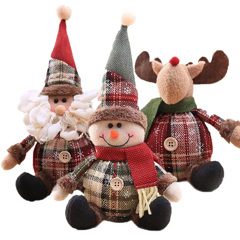 BowLift | Stylish Festive Santa Claus Doll for Elegant Holiday Decoration