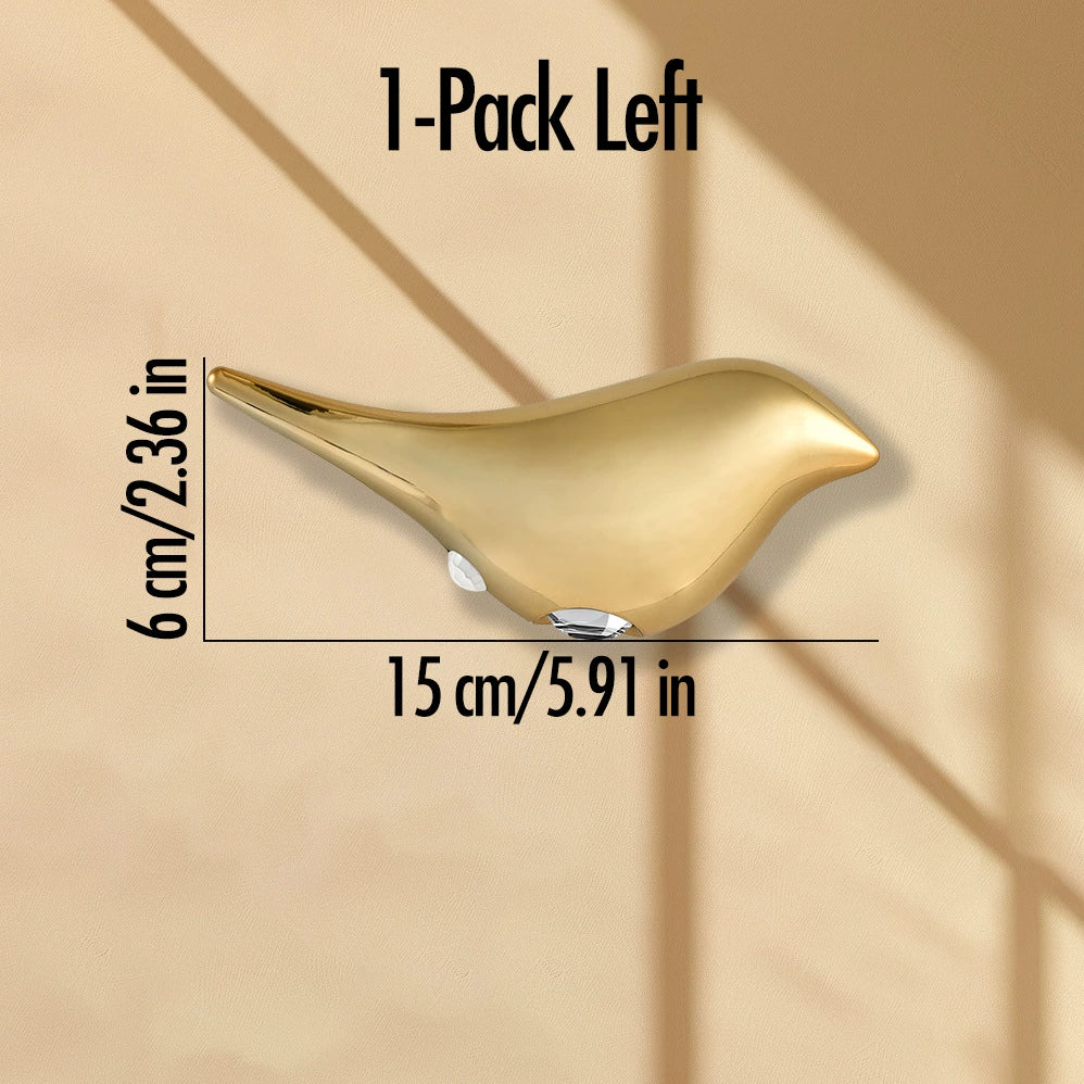 Luxury Home Gold/Silver Bird Wall Lamp Night Light Motion-Sensing Magnetic Dimmable