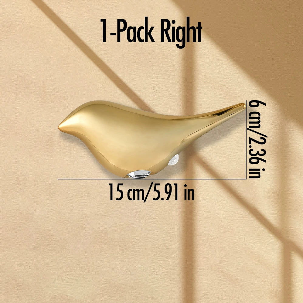 Luxury Home Gold/Silver Bird Wall Lamp Night Light Motion-Sensing Magnetic Dimmable