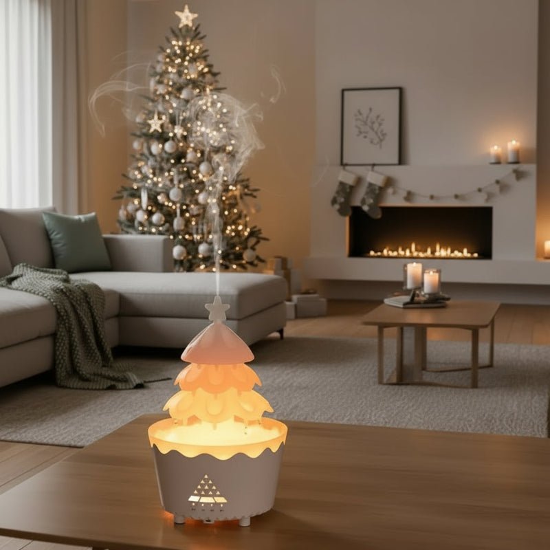 BowLift | Christmas Tree Scent Diffuser with Adjustable Mist and LED Light