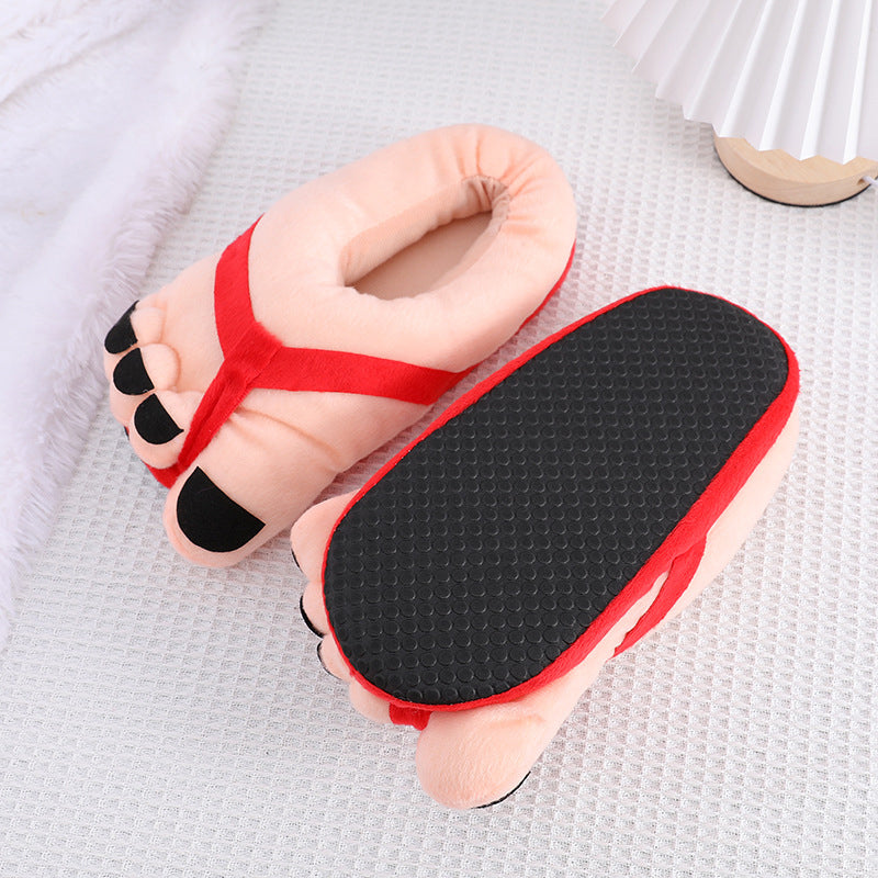 BowLift | Funny Foot Plush Novelty Slippers