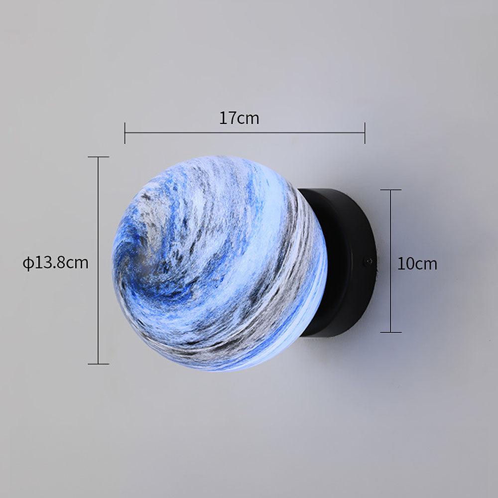 BowLift | Glass Ceiling Light Modern Globe Fixture