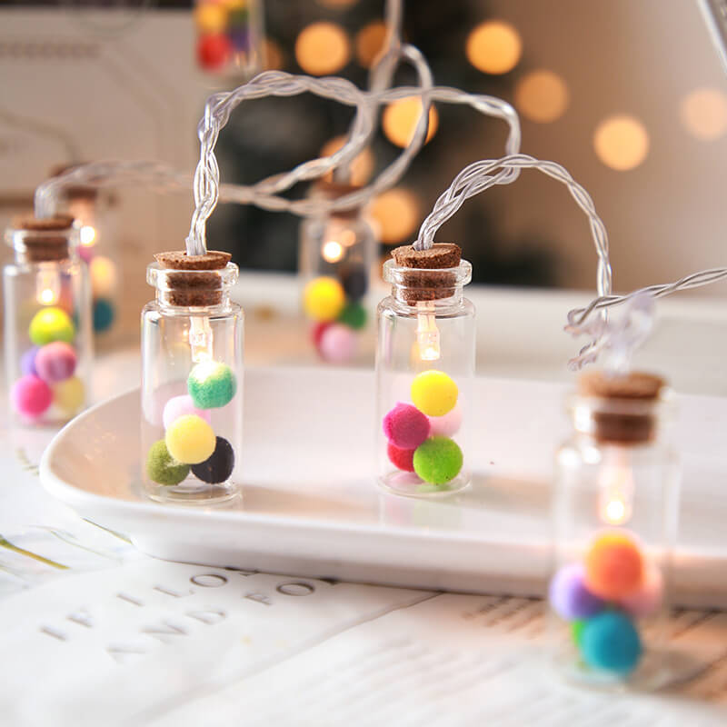 BowLift | Christmas LED Wishing Bottle Tree Snow Battery Box Decorative String Light