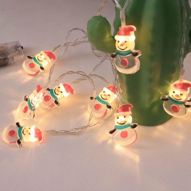 BowLift | Christmas Santa Claus Decorative LED Battery String Lights