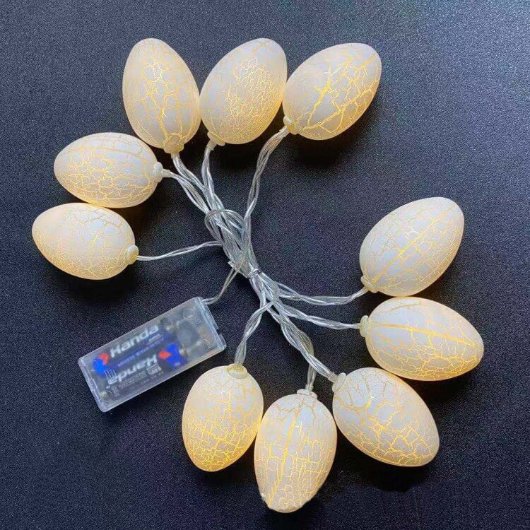 BowLift | Easter Egg String LED Multi-Color Cracking Egg Decorative String Lights