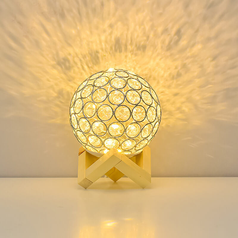 BowLift | Modern Minimalist Round USB rechargeable LED table lamp